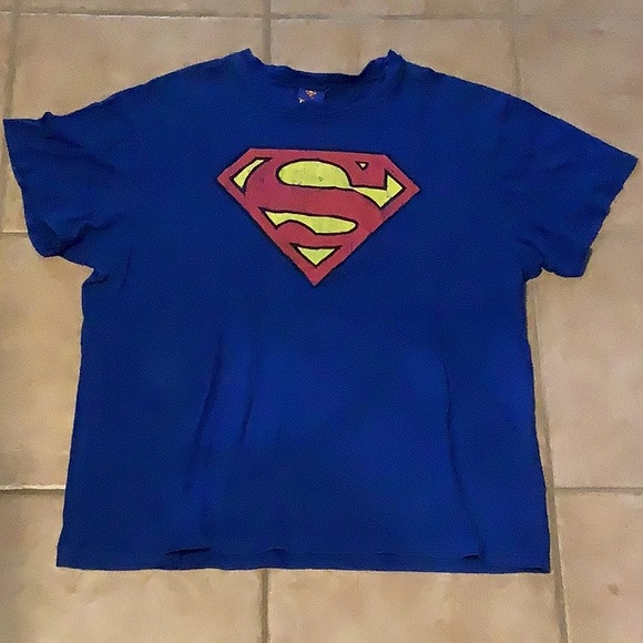 Teen Size Medium Superman Sleep shirt - Picture 1 of 8
